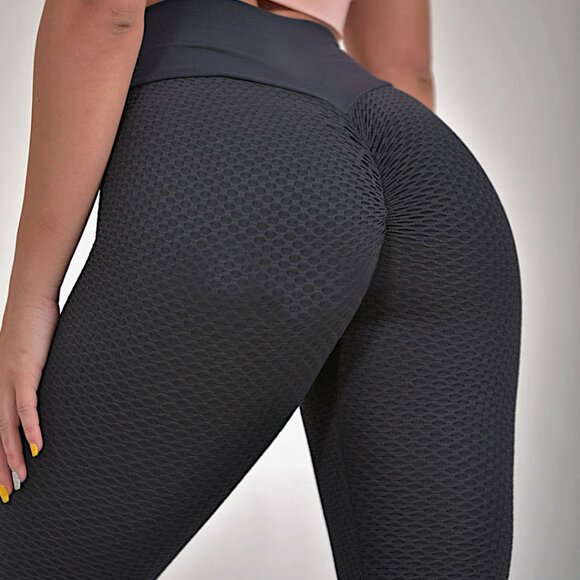 Honeycomb Scrunch Leggings - Picture 3 of 6